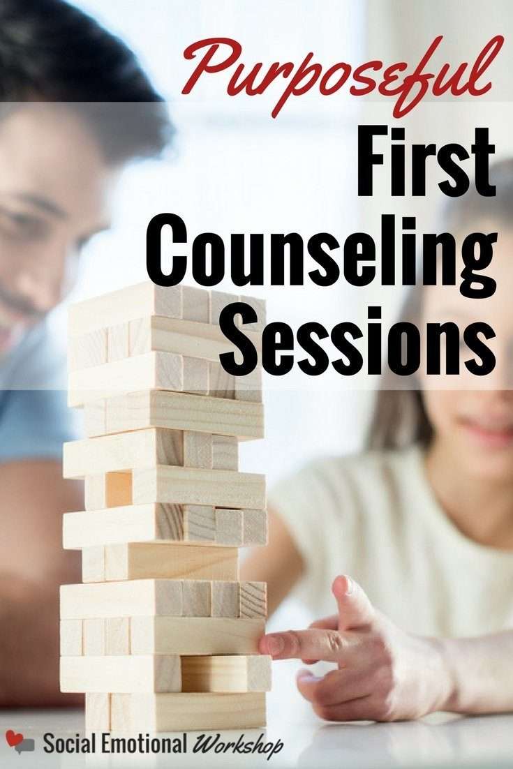 Pinterest First Counseling Session First counseling sessions are a unique time to build rapport, create a safe space, and engage students in their own growth. School Counseling sessions should be purposeful.