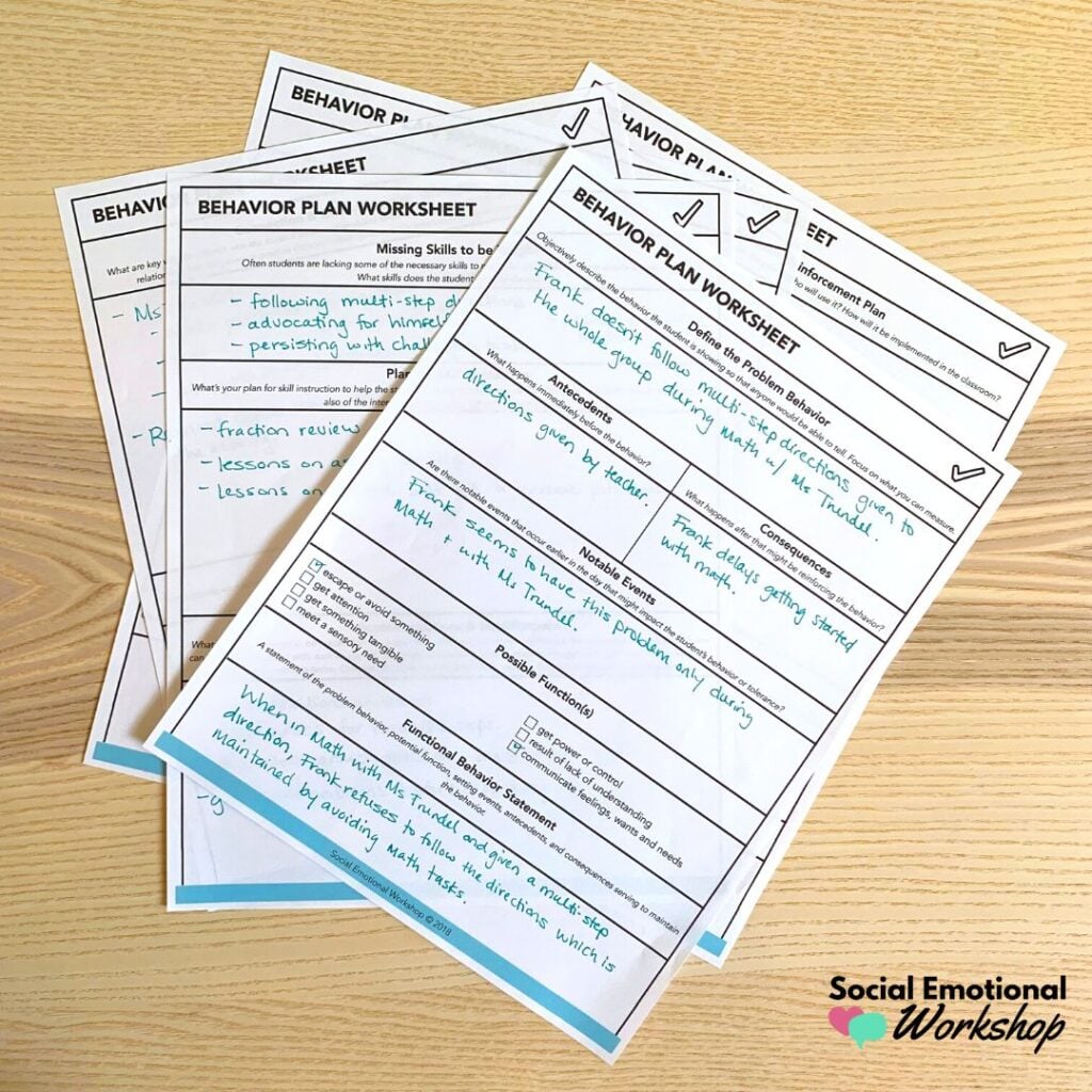 Use Reinforcement Surveys to Improve Behavior Plans | Social Emotional ...