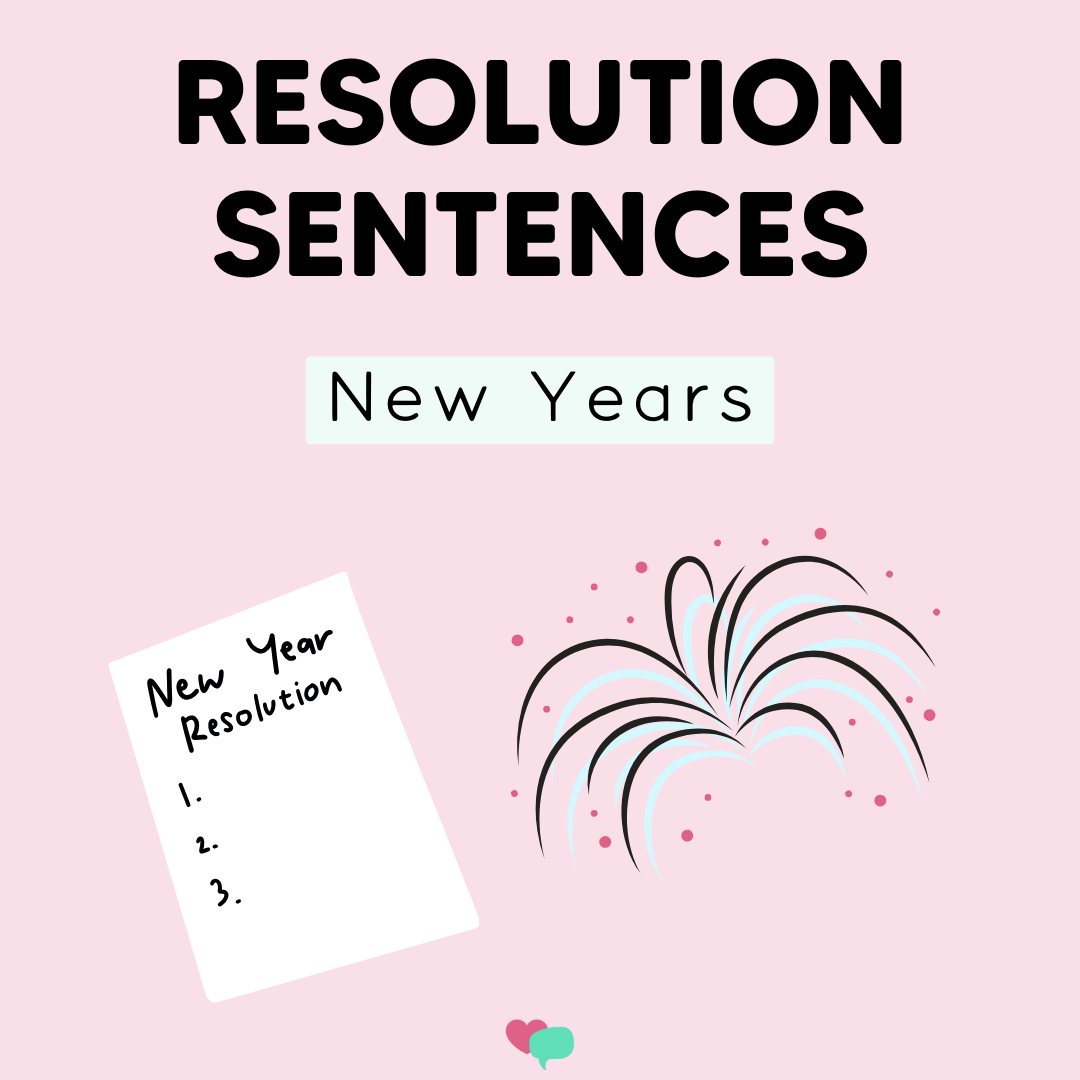 Resolution Sentence Stems